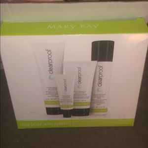 Clear proof acne system